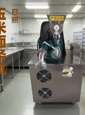 全自动玉米面条机自熟米粉米线加工设备自熟全自动商用玉米面条机