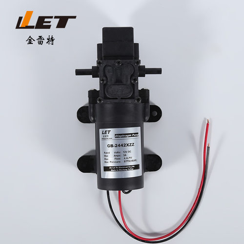 GB-2442XZZ12V24V洗车微型隔膜泵农用高压洗车泵车用洗水泵