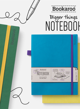B5笔记本英国IF文创Bookaroo手账本记事本日记纯色文艺节日送礼物