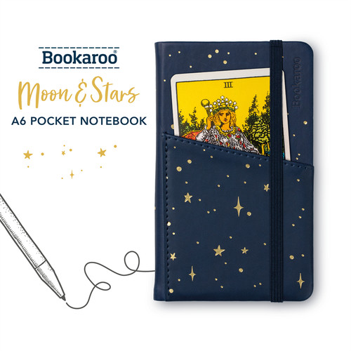 英国IF文创月亮星星特别A6笔记本
