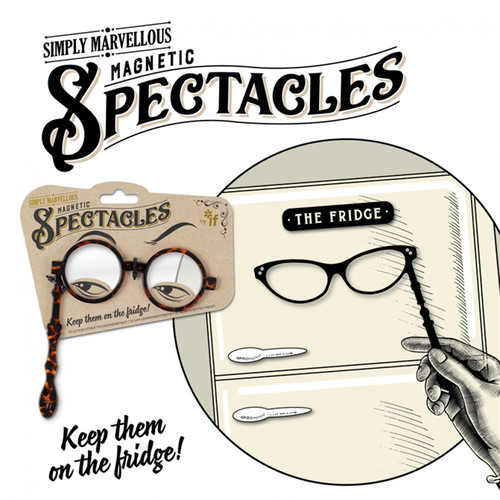 英国IF文创复古磁性手持2X放大镜