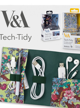 多功能收纳袋V&A博物馆英国IF文创Bookaroo皮质文艺风节日送礼物