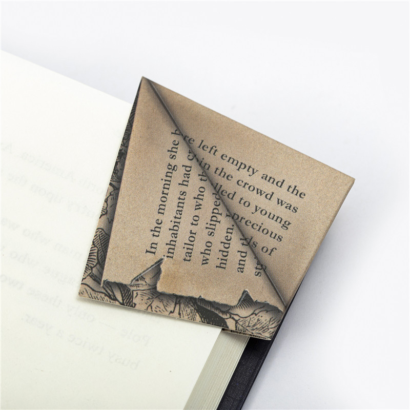 页角书签英国if文创英辅设计保护书角标签标记复古精致礼物几何