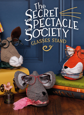 神秘动物眼镜支架英国IF文创英辅创意礼品眼镜托摆件节日送礼物