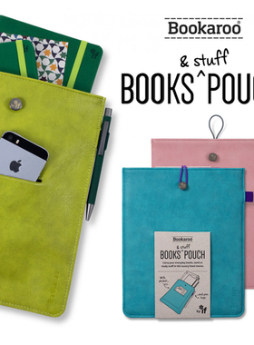 书本日常用品收纳袋文具袋英国IF文创Bookaroo轻便携节日送礼物