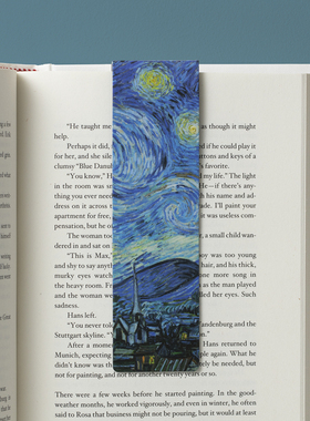 世界名画磁吸书签英国IF文创英辅星空创意小众风送礼复古风文具