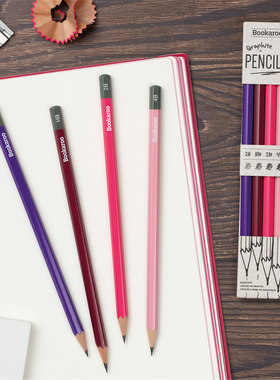 黑色铅笔套装英国IF文创英辅2H2B4B绘图礼物创意书写盒装石墨单色