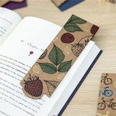 牛皮纸烫金磁吸书签英国IF文创英辅创意文艺礼物趣味彩虹爱心树花