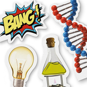 学科主题便签纸英国IF文创英辅便利贴不干胶趣味标签高颜值书签