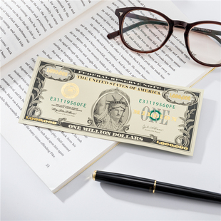 文艺术便签礼物搞怪文具 趣味数字烫金书签英国IF文创英辅创意个性