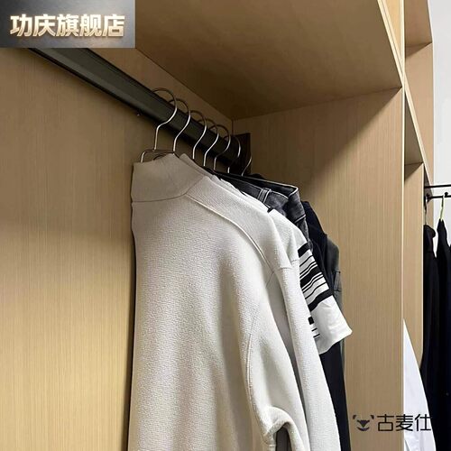 旋转衣架折叠不锈钢防滑无痕可携式宿舍家用超浅衣柜挂衣衣架省空