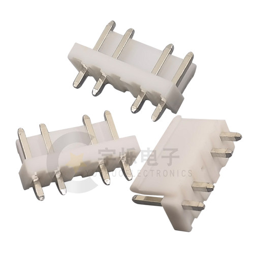 VH3.96mm接插件VH直针2A/v3A2Z/4A/12A空针缺针直插针座米黄色蓝