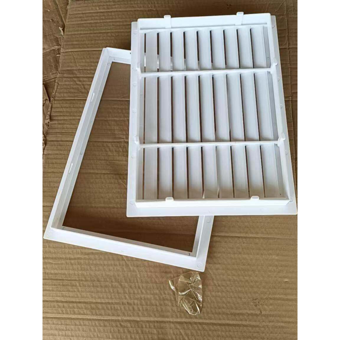 移动厕所专用塑料环保百叶窗通风窗公共厕所简易房户外厕所通风窗
