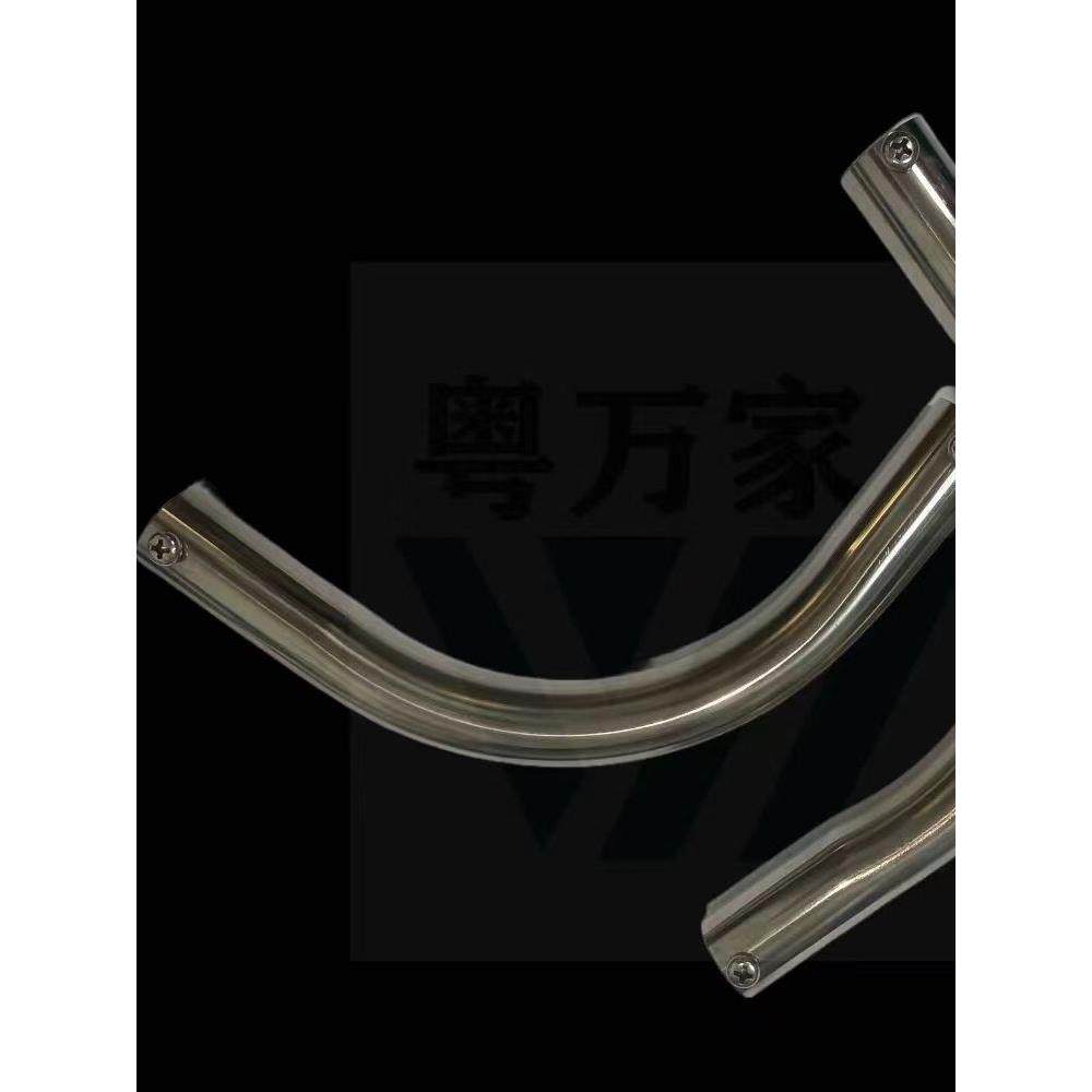 304不锈钢紧定式弯头JDG锁紧4D大弯月亮弯穿线管接头电工导管配件