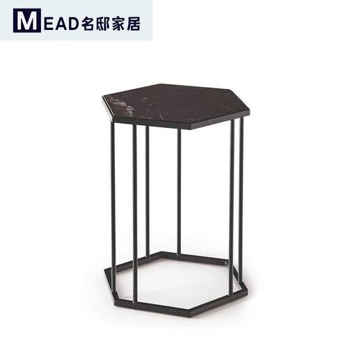 Minotti茶几 意式现代简约轻奢别墅家用客厅茶几 边几 小桌子组合