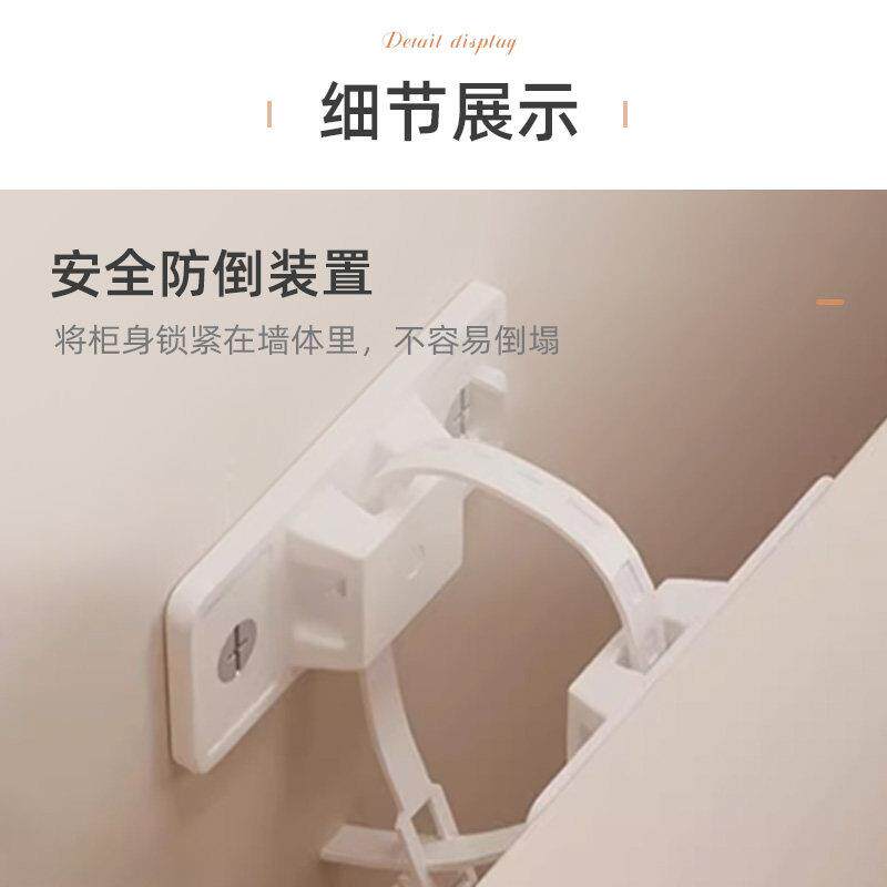 儿童斗柜卧室床头北欧轻奢床尾收纳客厅靠墙实木储物置物五斗柜