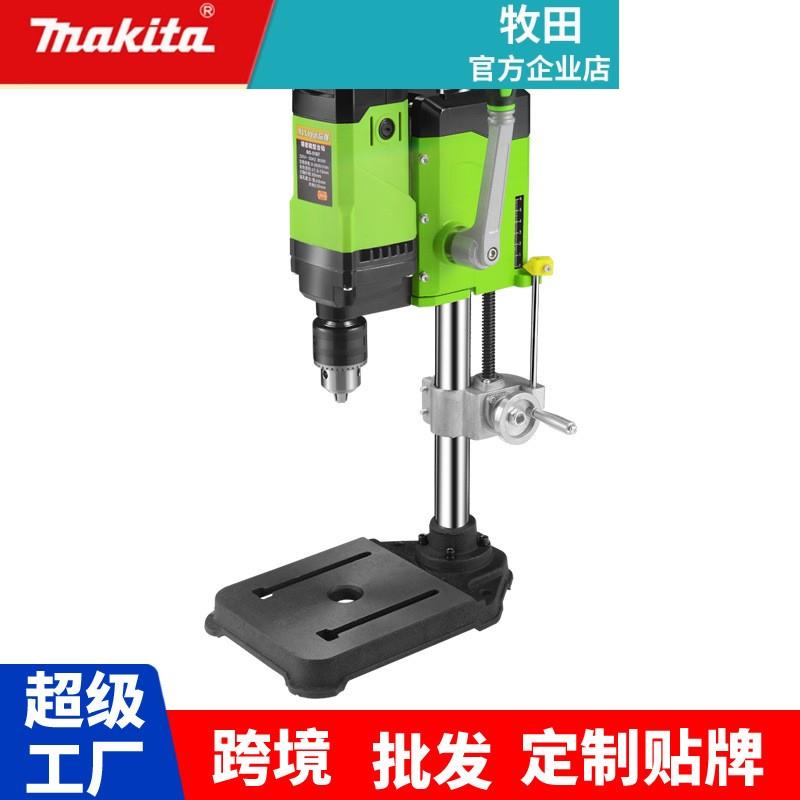 牧田工业级台钻迷你精密高速钻床微型铣床家用迷你多功能小型佛珠