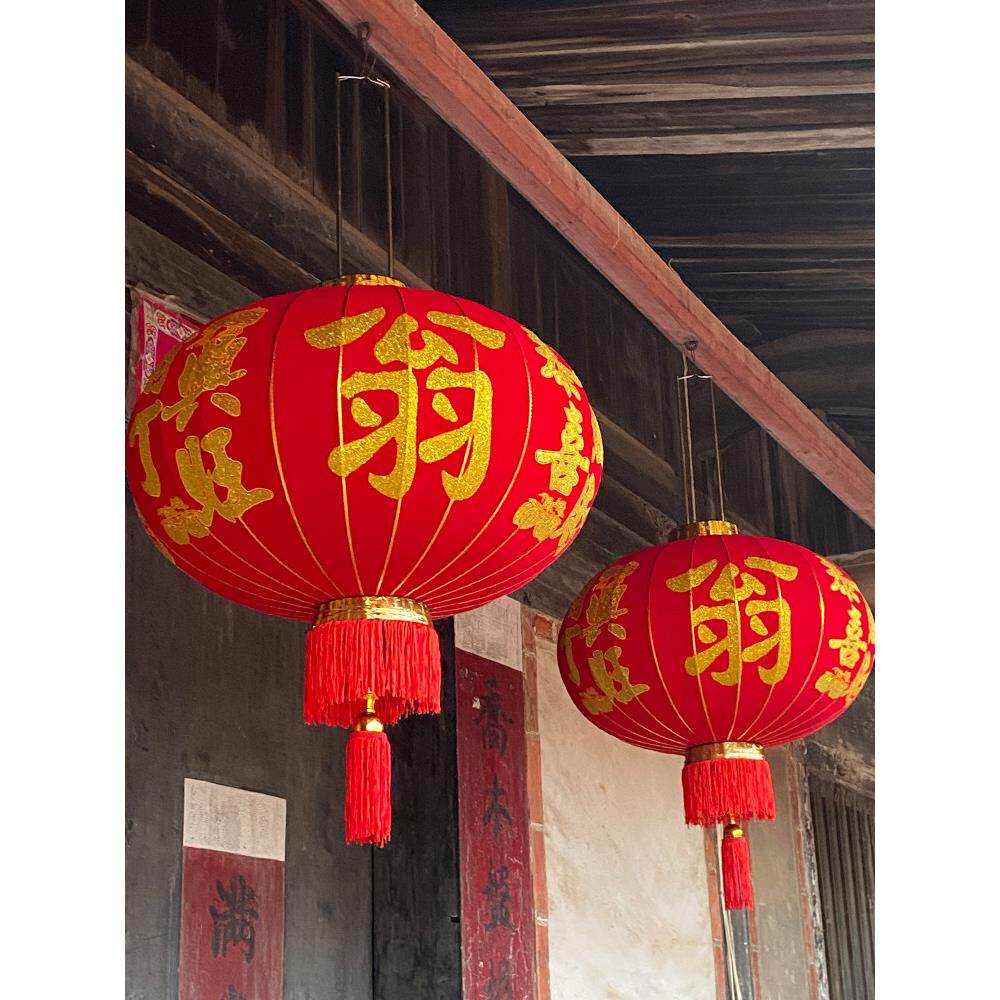 红灯笼定制姓红色户外门春节红灯笼乔迁阳台中式灯笼