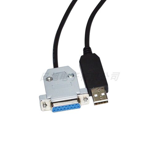 USB转DB15公/母 适用众非/众斐称重仪表连JPC RS232串口通讯数据