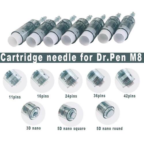 小黑笔M8电动微针仪纳米微晶家用M8针头水光导入MTS去痘保湿嫩肤