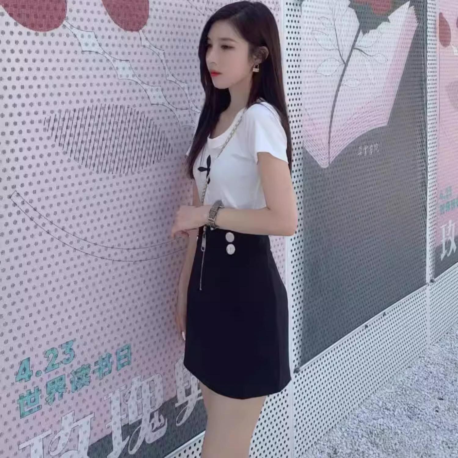 半身裙女2026春夏季高腰