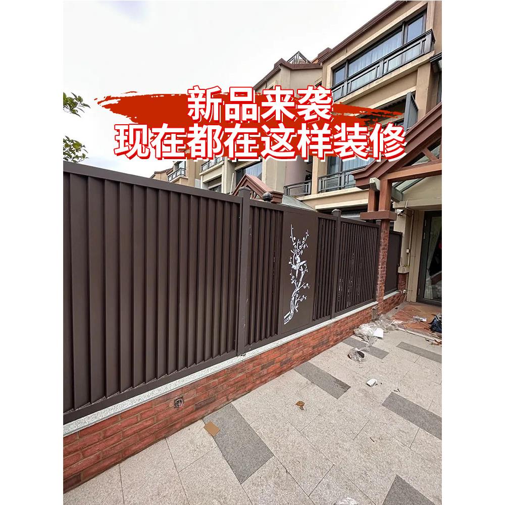 铝艺护栏铝合金围墙围栏室外阳台别墅庭院子花园院墙栏杆小区栅栏