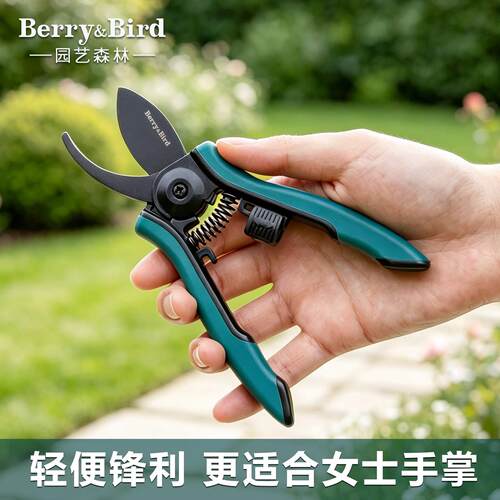 Berry&Bird园艺森林修枝剪刀树枝花枝盆景造型插花专用花艺剪工具