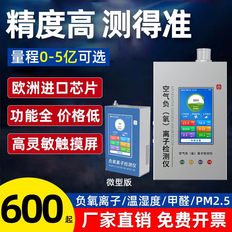 便携式负氧离子检测仪 空气负氧离子测试仪 PM2.5甲醛测试仪 工业