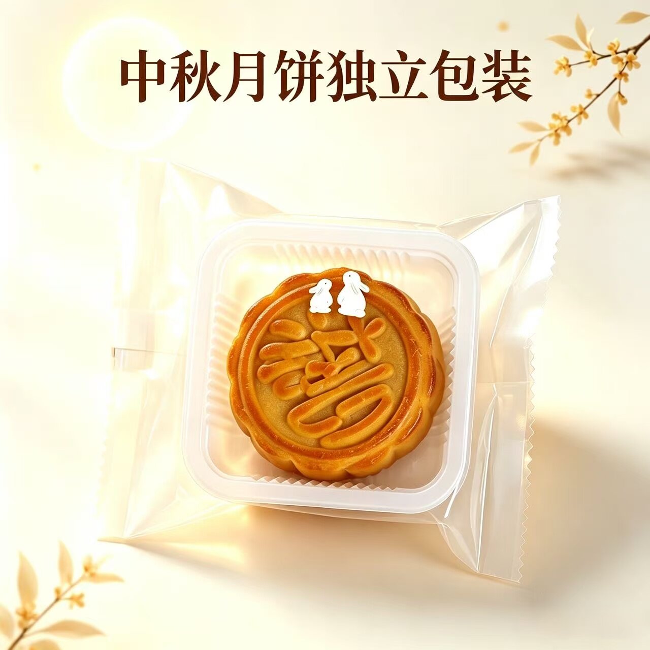 月饼包装袋2026新款加厚月饼袋