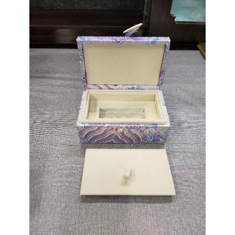 现货高端锦盒印章锦盒多宝盒对章盒寿山石青田篆刻印石锦盒包装