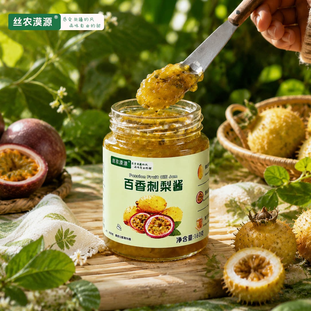 贵州特产百香果刺梨酸甜果酱