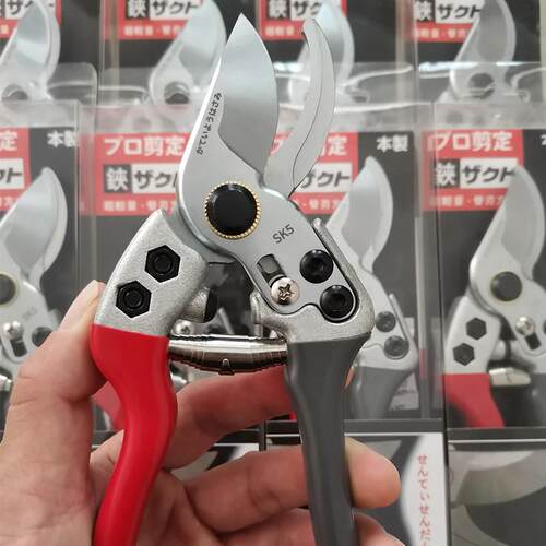 新款 VVT进口SK5强力园艺修枝 剪新款园林家用省力款花枝园艺剪