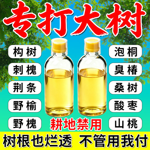 枯木剂强力烂剂老树桩彻底枯烂