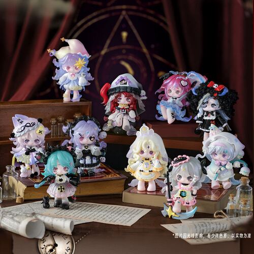 正版Ninita魔女启示录系列盲盒潮玩手办公仔模型摆件女生节日礼物