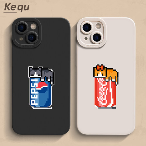汽水猫咪iPhone18手机壳