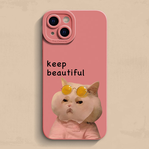 面膜猫猫iphone18手机壳