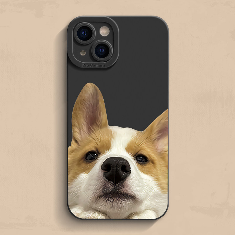 大耳柯基iPhone17手机壳苹果14Pro max个性se2/