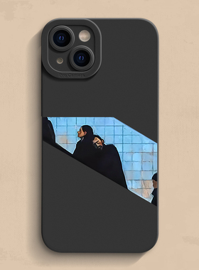 依靠iPhone17手机壳简约6plus潮牌7油画8plus男14套13创意11Promax个性se新款复古15苹果12插画女xr适用16