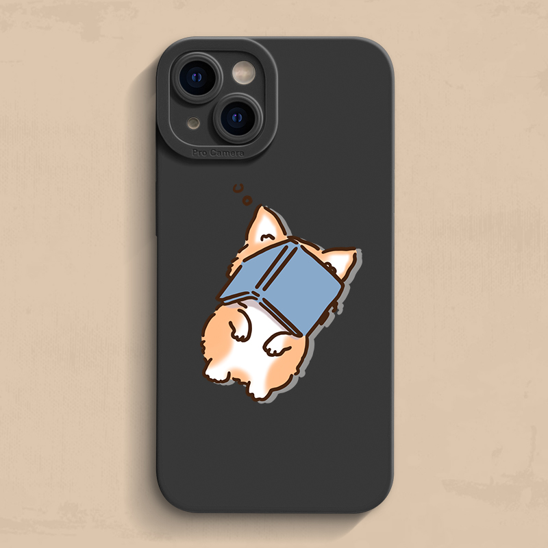 睡觉柯基iPhone17手机壳