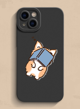 睡觉柯基iPhone17手机壳苹果14pro max个性13创意12高级11新款xr保护套mini男女15液态16硅胶se软简约7/8plus