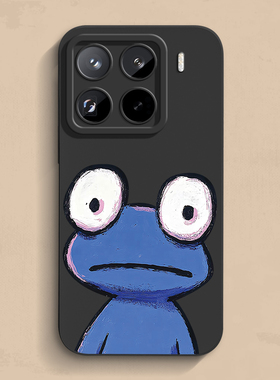 大眼蛙蓝小米17promax手机壳note14pro个性K80s新款红米ultra青春12硅胶至尊版turbo男女款15保护套13超薄pro
