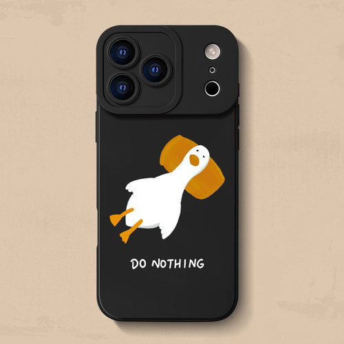 iPhone17枕头鸭手机壳