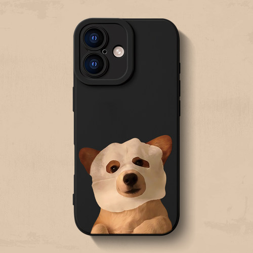 面膜柴犬iPhone17手机壳