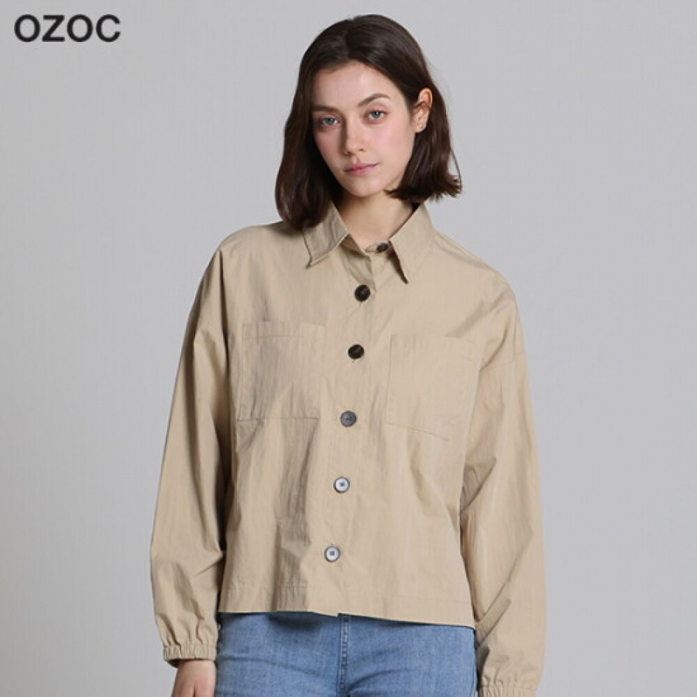 OZOC口袋点衬衫型跳线器