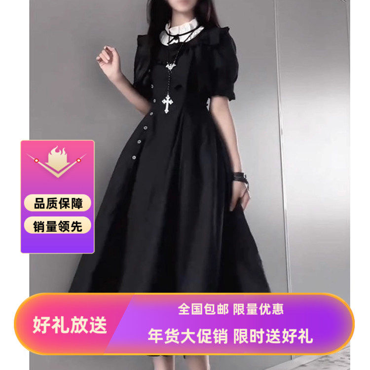 夏季优雅气质小众设计感洛丽塔
