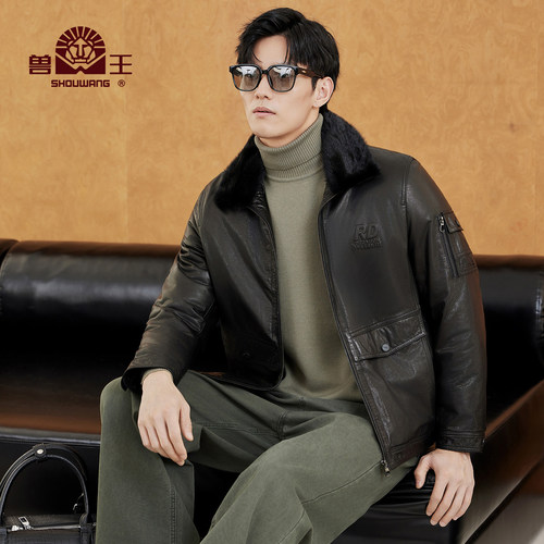 兽王【羊毛内胆】皮草男