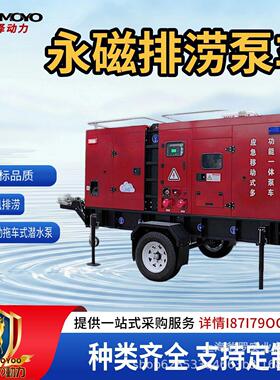 变频永磁防汛泵车大流量抢险应急灌溉泵车污水泵移动防汛排涝泵车