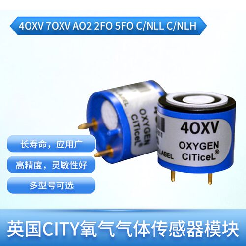 现货 40XV AAY80-390R CITY 氧气感测器 氧电池O2监视器4OXV AAY8