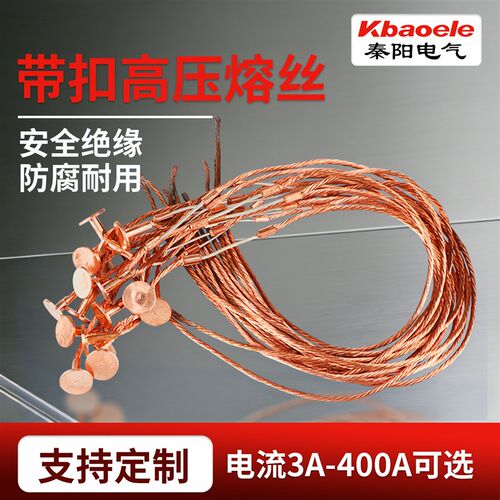 国标带扣高压熔丝10KV户外跌落式高压熔断器保险丝3A50A100A200A