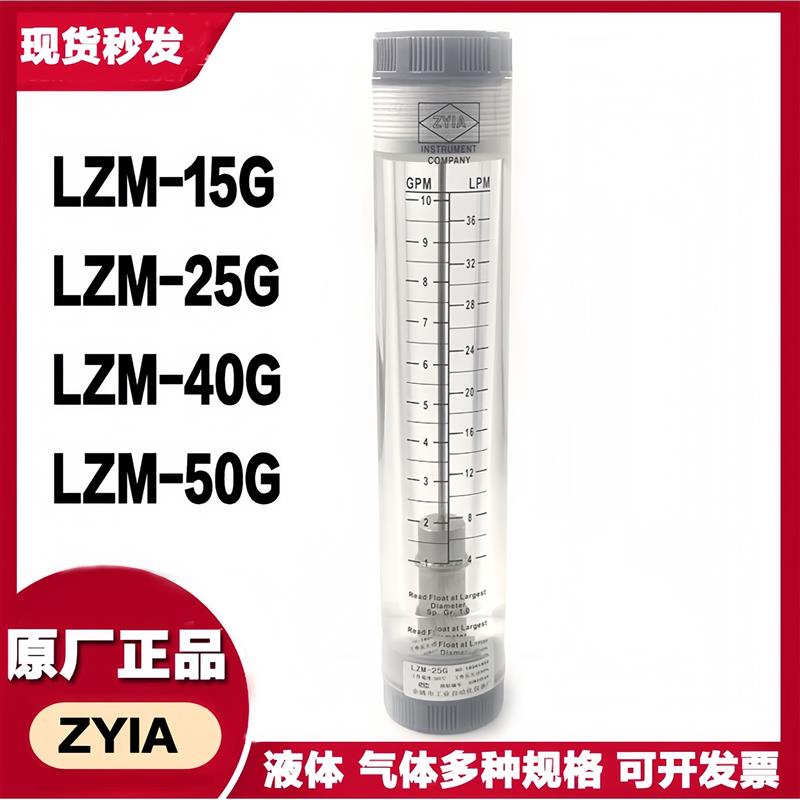 ZYIA流量计 LZM-15G LZM-20G LZM-25G LZM-40G LZM-50G LZM-40GB